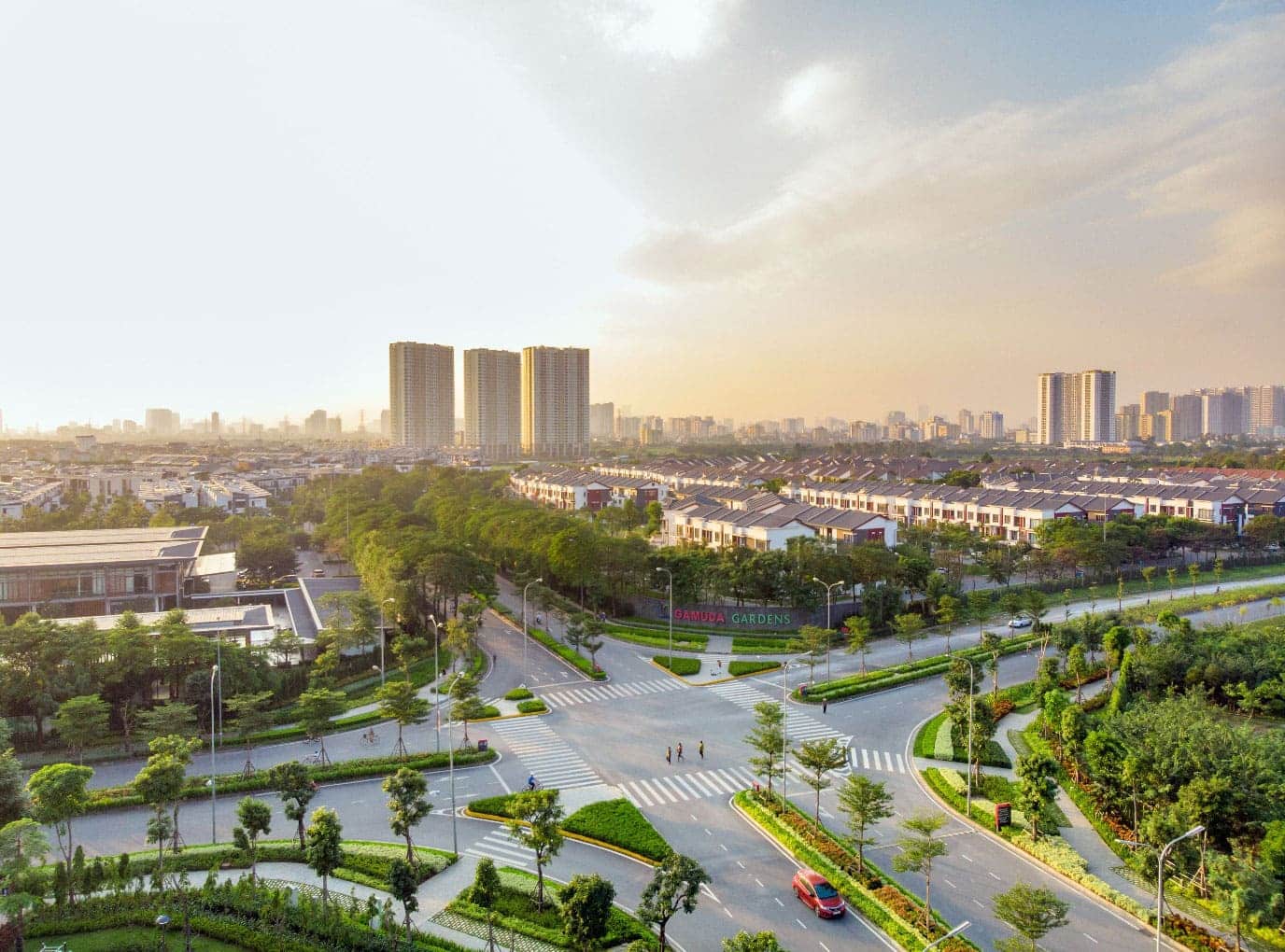 Toàn cảnh Gamuda City (Hoàng Mai, Hà Nội). Ảnh: Gamuda Land.