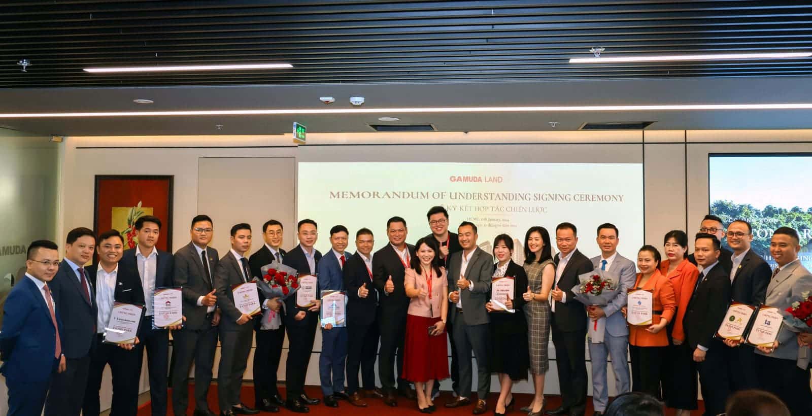 Lễ ký kết hợp tác chiến lược phân phối dự án Eaton Park