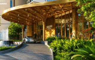 Sảnh đón khách sang trọng tại Norton Park thiết kế theo tiêu chuẩn khách sạn năm sao, khẳng định vị thế chủ nhân.