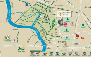 Dự án Norton Park tọa lạc tại tâm điểm giao thương sầm uất, mang lại lợi thế kết nối vùng hoàn hảo cho cư dân.